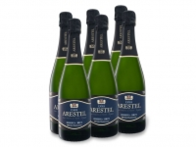 Lidl  6 x 0,75-l-Flasche Weinpaket Cava Arestel Reserva Brut, Schaumwein