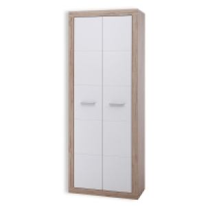 Roller  Büroschrank - Eiche-weiß - 2-türig - 74 cm