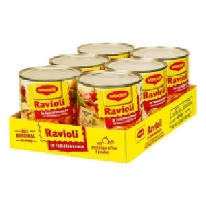Maggi Ravioli in Tomatensauce 800 g, 6er Pack 10.69 €