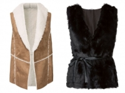 ESMARA® Weste Damen, in Felloptik 6.99 €