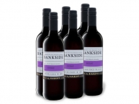 Lidl  6 x 0,75-l-Flasche Weinpaket Hardys Bankside Shiraz trocken, Rotwein