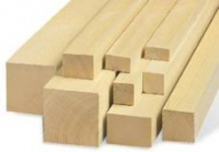 Konstruktionsholz 44 x 44 mm, 2,5 m 3.09 €