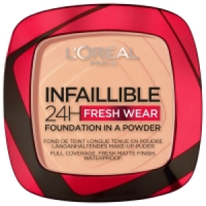 Loréal Paris Infaillible 24H Fresh Wear Make-Up-Puder 245 Golden Honey