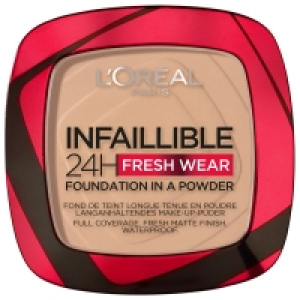 Loréal Paris Infaillible 24H Fresh Wear Make-Up-Puder 130 True Beige