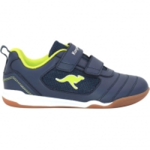 Karstadt  Kangaroos Sneaker, Klett, Materialmix, sportlich, helle Sohle, für Jun