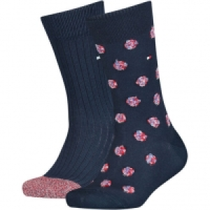 Karstadt  Tommy Hilfiger Socken, Sterne, 2er Pack, Rippbund, für Mädchen