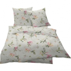 Estella Jersey-Bettwäsche Blumen