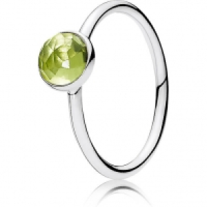 Pandora Damen Ring Geburtsstein August 191012PE, 925er Silber