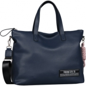 Tom Tailor Denim Schultertasche LEVINA, Henkel, uni, für Damen
