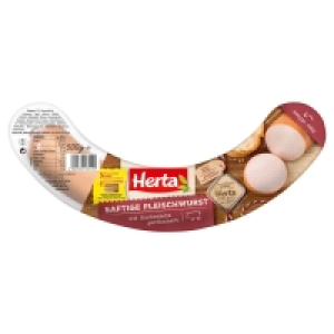 Herta Saftige Fleischwurst 500 g 2.19 €