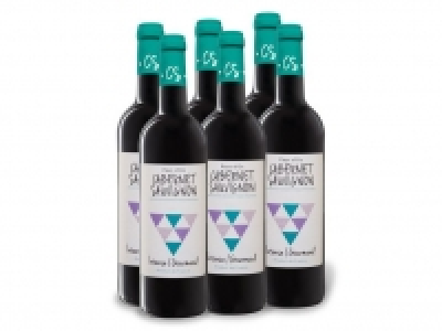 6 x 0,75-l-Flasche Weinpaket Cabernet Sauvignon Pays dOc IGP trocken, 17.99 €