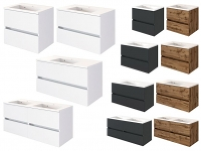 HELD Waschbeckenunterschrank »Birma«, inklusive Mineralgussbecken, Sof 259.00 €