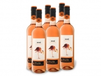 Lidl  6 x 0,75-l-Flasche Weinpaket CIMAROSA Südafrika Rosé halbtrocken, Rosé