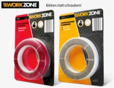 Aldi Süd Workzone Doppelseitiges Montage­-Klebeband