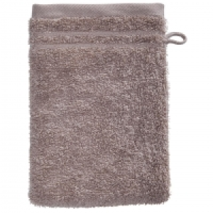 Dänisches Bettenlager  Waschhandschuh KRONBORG® Premium (16x21, taupe)