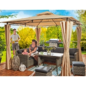 Gardiola Pavillon - beige-anthrazit - 3x3 Meter 229.00 €