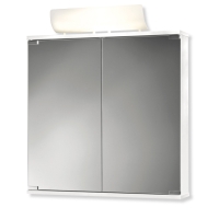 Roller  Spiegelschrank - weiß - 2 Türen - 60 cm breit