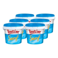 Netto  Bautzner Senf mittelscharf 1 kg, 6er Pack