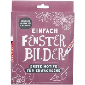 Rossmann Ideenwelt Fensterbilder Erste Motive für Erwachsene