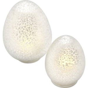 Ideenwelt 2er Set LED-Ostereier