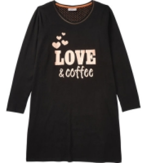 Kik Janinacurved Bigshirt schimmernder Print