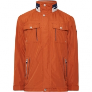 Globetrotter Klimatexjacke, uni, Taschen, Stehkragen, für Herren