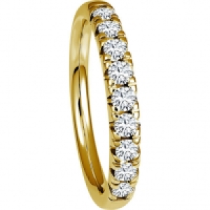 Vandenberg Damen Ring, 585er Gelbgold mit 9 Diamanten