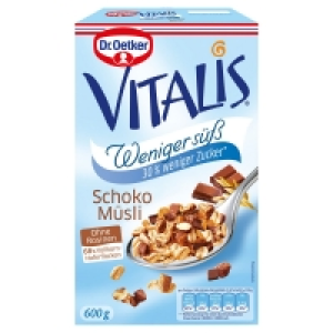 Aldi Süd  Dr. Oetker Vitalis Weniger süß 600 g