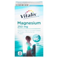 Aldi Süd  Vitalis® Magnesium 250 mgÂ²/Calcium 400 mg + Vitamin D3Â²