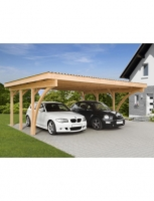 Carport »Stuttgart 1«, BxHxT: 604 x 230 x 510 cm, braun
