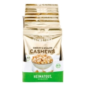 Netto  Heimatgut Bio Cashewkerne 125 g, 10er Pack