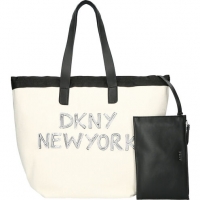 Karstadt  DKNY Shopper, Marken-Wording, Struktur-Muster, für Damen