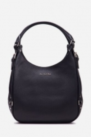 ATT JEANS Damen Henkeltasche mit integrierten Seitenfächern, Hochwerti