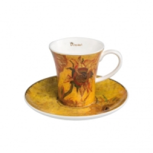 Karstadt  Goebel Espressotasse Vincent van Gogh - Sonnenblumen I