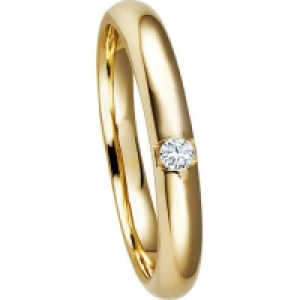 Moncara Damen Ring, 375er Gelbgold mit 1 Brillanten 129.00 €