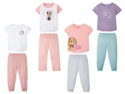 Lidl  Kleinkinder Pyjama Mädchen, mit Baumwolle