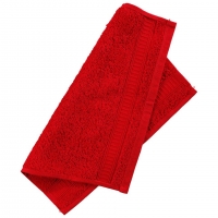 Dänisches Bettenlager  Waschlappen KRONBORG® de Luxe (30x30, rot)