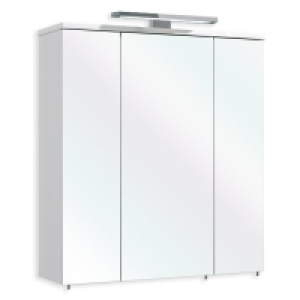 Spiegelschrank - weiß - 65 cm breit 139.00 €