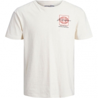 Karstadt  Jack & Jones T-Shirt, Brustprint, Rückenprint, für Herren