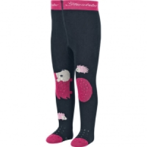 Sterntaler Krabbelstrumpfhose Igel + Eule, ABS-Funktion, Print, für