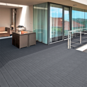 WPC-Terrassendielen 6m², anthrazit