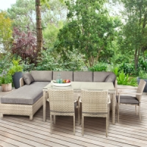 Rattan-Set Eckteil rechts
