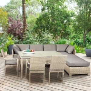 Rattan-Set Eckteil links