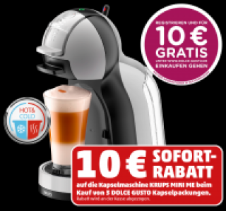 KRUPS Kapselmaschine Mini Me KP123B 39.99 €