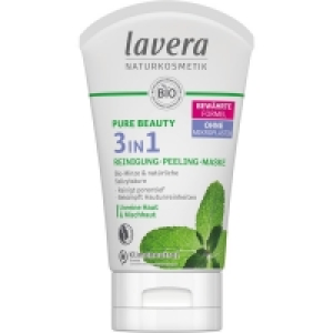 Lavera PURE BEAUTY 3in1 Reinigung - Peeling - Maske