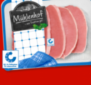 MÜHLENHOF Frische Schweine-Minutensteaks 2.49 €