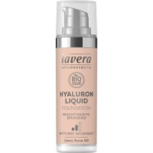 Rossmann Lavera Hyaluron Liquid Foundation- Ivory Rose 00