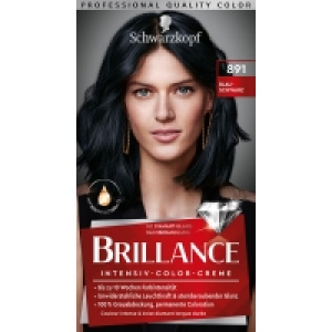 Rossmann Schwarzkopf Brillance Intensiv-Color-Creme 891 Blauschwarz