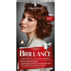 Rossmann Schwarzkopf Brillance Intensiv-Color-Creme 867 Mahagoni-Braun