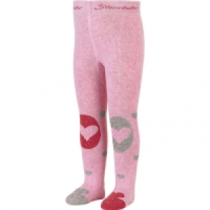 Sterntaler Krabbelstrumpfhose Herz, Print, ABS-Funktion, für Baby Mä